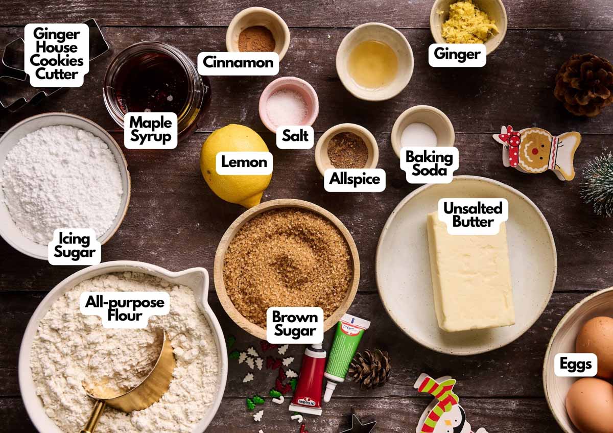 Homemade Christmas Gingerbread House Recipe - My Reliable Recipes