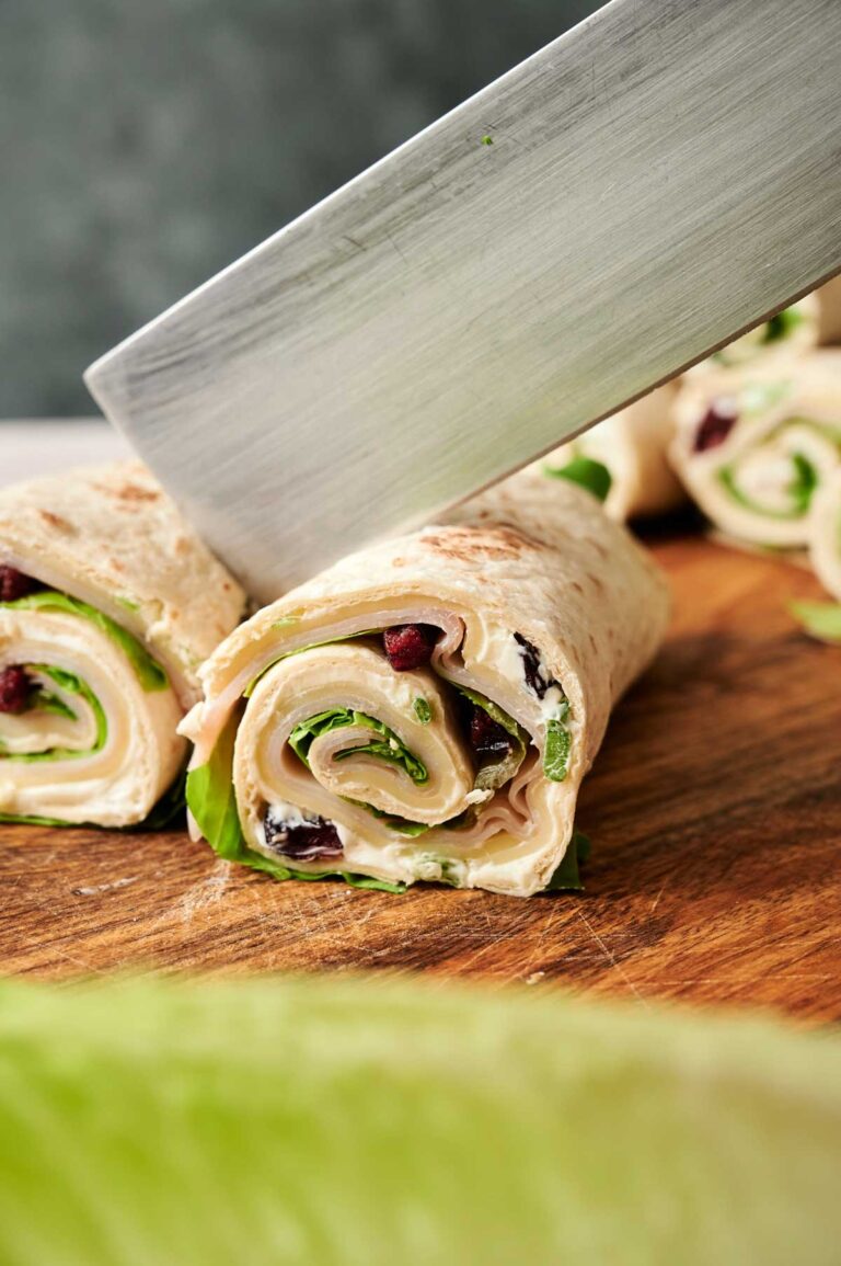 Turkey Pinwheels - Thanksgiving Appetizer - My Reliable Recipes