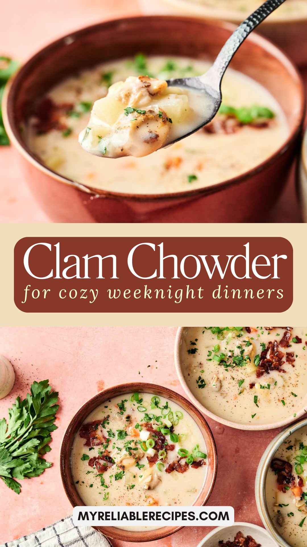 Creamy and Hearty Clam Chowder Recipe - My Reliable Recipes